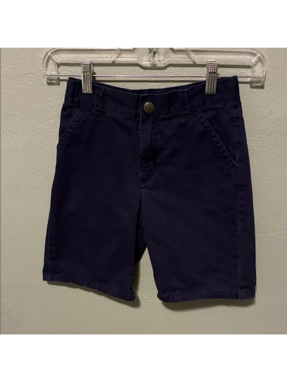 Gymboree Kids Navy Blue School Uniform Shorts With Pockets Size 8